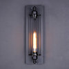 Black Metal Industrial Mini Wire Cage Wall Sconce Shade