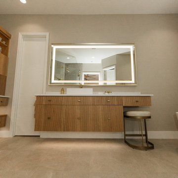 Lux Modern Spa Master bathroom
