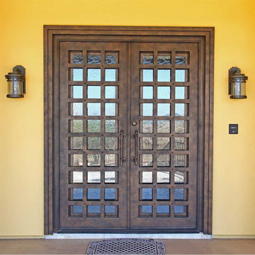 Santa Fe Iron Entry Door