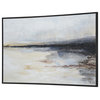 Renwil Cotton Canvas Wall Art With Textured And Black Finish OL1890