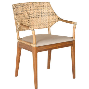 Carlo Arm Chair - Brown