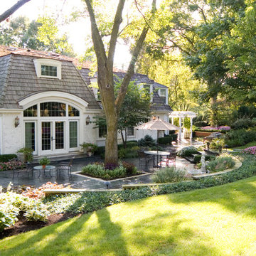 Natural Stone Landscaping including Flagstone and Bluestone Patios