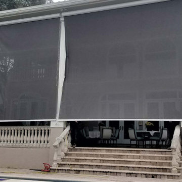 Solar Shade Screens - Motorized and Manual