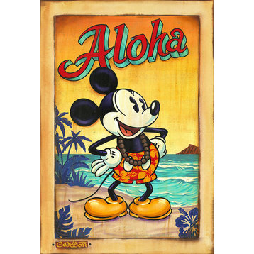 Disney Fine Art Waves of Aloha by Trevor Carlton