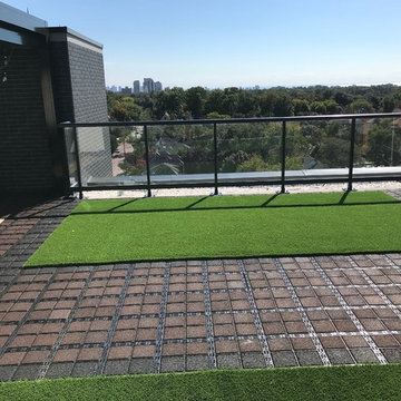 Enhanced Rooftop Deck with Ecoraster Bloxx