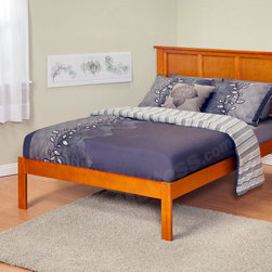 Madison Platform Bed with Open Foot Rail - Platform Beds