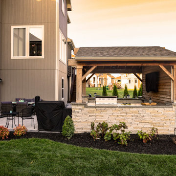 Triple P Project- Pavers, Pergola, and Fire Pit!
