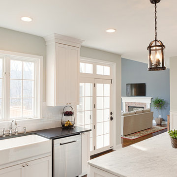 Phoenixville, PA : Bright and Airy Kitchen with view to Family Room