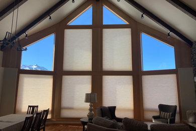 Inspiration for a small contemporary living room remodel in Denver