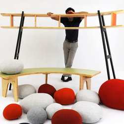 Smarin - Hasard Bench by Stephanie Marin for Smarin - Indoor Benches