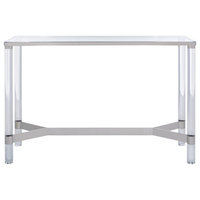 Safavieh Couture Suzanna Acrylic Console Table - Contemporary - Console ...