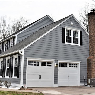 HardiePlank Beaded Siding | Gray Slate | Reston, VA 20194