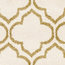 La Salis Indoor/Outdoor Runner, Ivory and Light Green, 76x121 cm