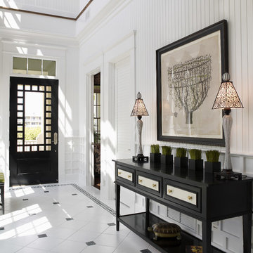 The Amber Front Door Entryway by Alvarez Homes - New Home Builders in Tampa FL