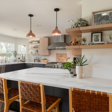 Beautiful Boho Kitchen Remodel
