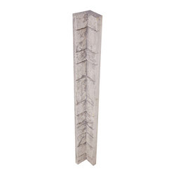 254-STACKED STONE INSIDE CORNER - 48"L X 4 3/4"W X 1 &frac12;"D - Wall Panels