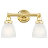 Classic Bath Light, Polished Brass