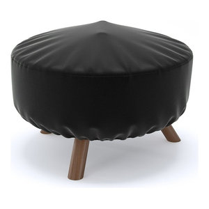 Round Fireplace Plug Contemporary Fire Pit Accessories By
