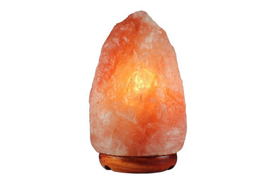 Natural Himalayan Salt Lamp, 3-6 lbs