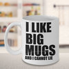 I Like Big Mugs And I Cannot Lie Funny Coffee, Tea Mug