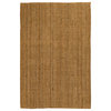 Calvin Hand-Woven Chunky Jute Boho Contemporary Area Rug Carpet, 8' X 10'