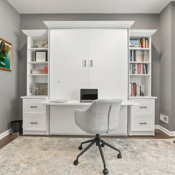 Stella Desk Bed with Shelving and Drawers
