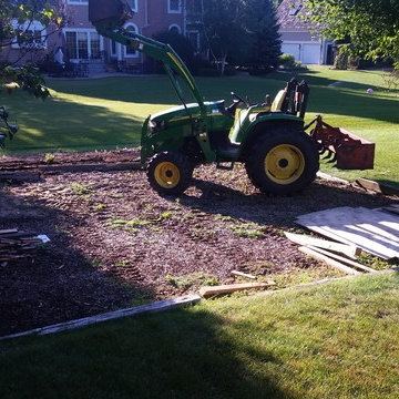 Removal of Backyard Playground, Grading, and Lawn Restoration - Before