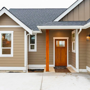 Siding Installation - James Hardie Lap Siding in Khaki Brown