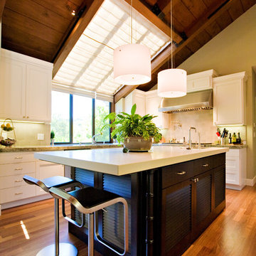 Los Altos Kitchen Remodeling with custom kitchen island