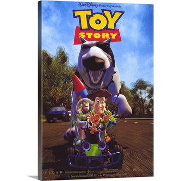 "Toy Story (1995)" Wrapped Canvas Art Print, 20"x30"x1.5"