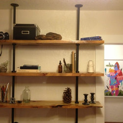 Barnwood Built-In Shelving - Products