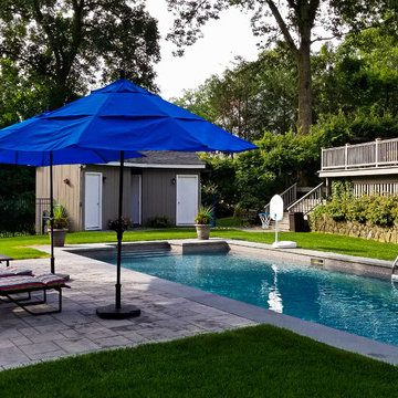 Vinyl Pool Renovation and Landscaping