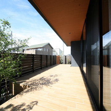 和モダン 平屋に合うエクステリア