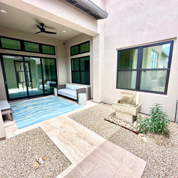 Contemporary desert living