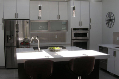 Example of a kitchen design in Other
