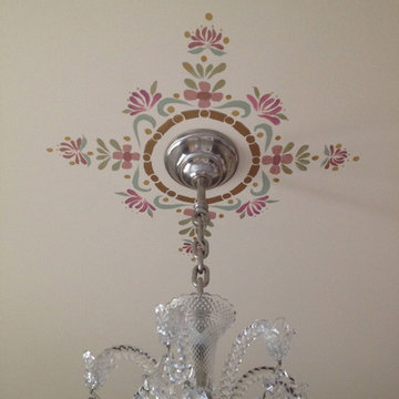 Original Hand Painted Ceilings & Medallions