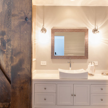 Western Springs Contemporary Master Bath