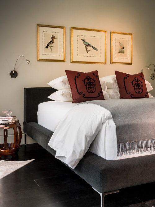 Frames Above Bed Ideas, Pictures, Remodel and Decor