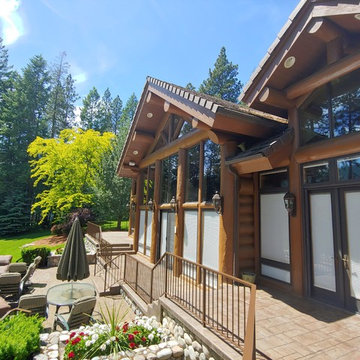 Hayden Lake Log Home