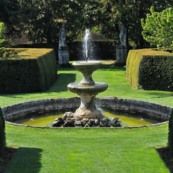 Landscaping Mediterranean Style - Outdoor Fountains And Ponds