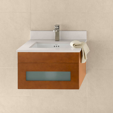 Ronbow Rebecca 23" Wall Mount Bathroom Vanity Set