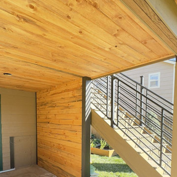 Trex RainEscape System Installed Below Decking