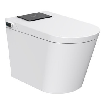 Trone Nobelet Electronic Bidet Toilet, White - NETBCDER-12.WH