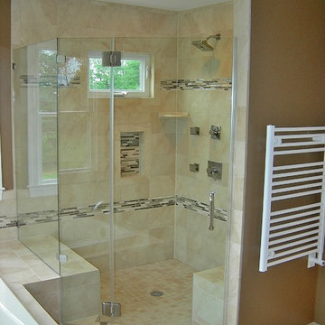 MASTER BATHROOM RENOVATION LOCATED IN LOVETTSVILLE, VA.