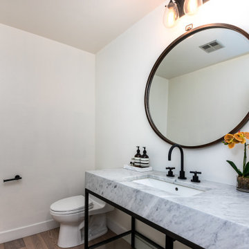 Modern Interior With Bathroom Remodel