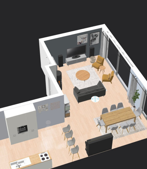 Wohnzimmer Couch oder Wohnlandschaft Dilemma