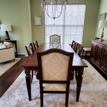 Tranquil Living and Dining Rooms- Potomac Falls, VA