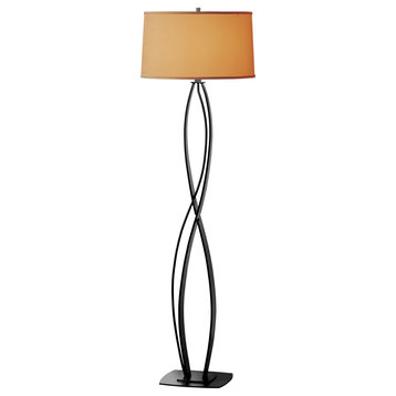 Hubbardton Forge 232686-1219 Almost Infinity Floor Lamp in Modern Brass