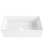 Austen 36" Farmhouse Fireclay Single Bowl Kitchen Sink, Crisp White and Care Kit