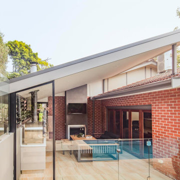 Great Valley: Skillion roof extension